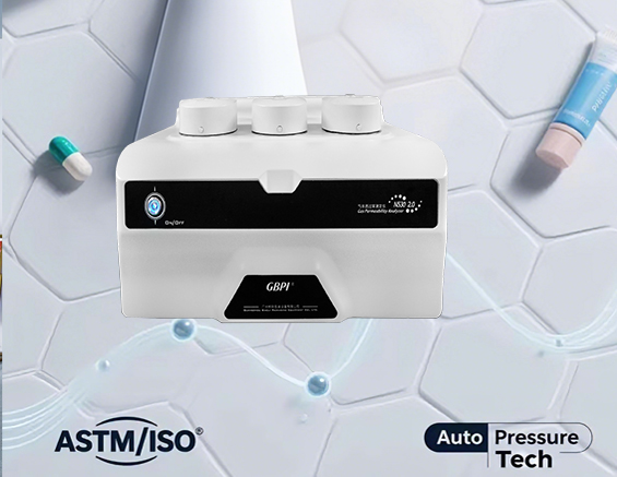 Prueba de las propiedades de barrera de gas de las membranas de separación