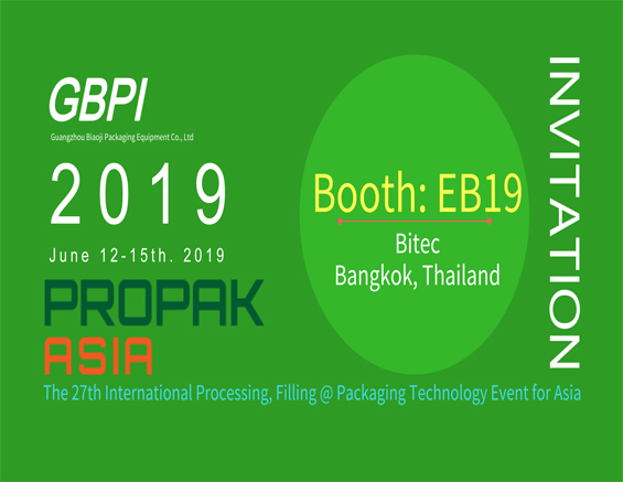  GBPI esperando conocerte en 27 ProPak asia bangkok tailandia