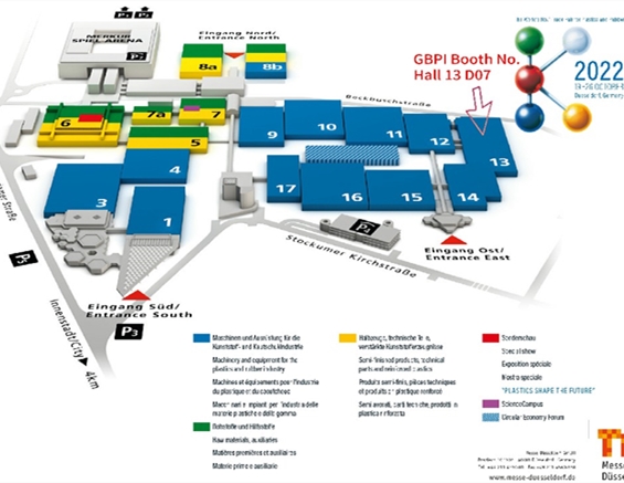 ¡Alemania K 2022 está a punto de abrir! ¡Bienvenido al stand de GBPI!
